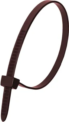 Produktbild von Opaski kablowe brązowe 4.8x300mm (100szt)