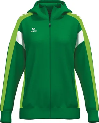 Produktbild von Erima Celebrate 125 Trainingsjacke mit Kapuze Smaragd/grüner Gecko - 38