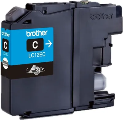 Produktbild von Brother LC12EC - XL-Kapazität - Cyan - original - Tintenpatrone - für Brother MFC-J6925DW