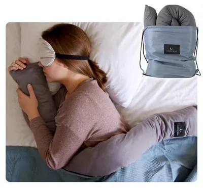 Gewichtskusssen 132 cm – kühle Bambushülle – maschinenwaschbar – reisefreundlich