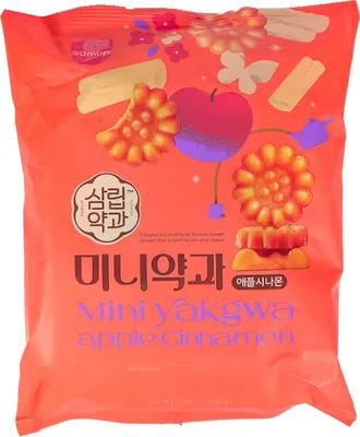 Produktbild von Samlip Mini Yakgwa Kekse Apfel Zimtgeschmack 200g