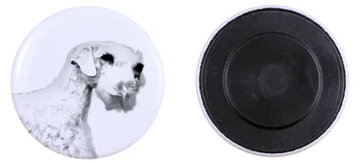 Produktbild von Sealyham Terrier Magnet mit einem großen Hund Art-Dog