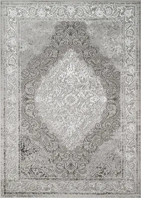 Image de Tapis Tapis ARES gris classique Salon Chambre à coucher ÖKO-TEX 180 x 250 cm
