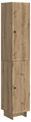 Image de vidaXL, ensemble de deux armoires, bois imitation chêne artisanal