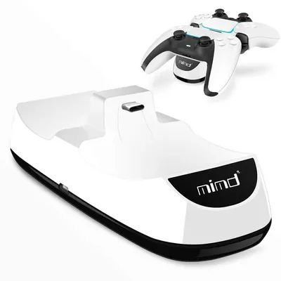 Produktbild von Dual Ladestation Controller Ladegerät Ladeaufsteller Charger passend für PS5 Wireless Controller
