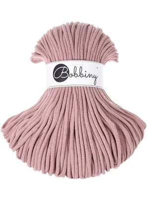 Produktbild von Bobbiny Premium 5 mm 100 m Blush Šňůra