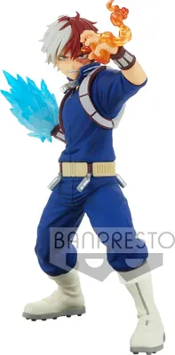Produktbild von Banpresto My Hero Academia Shoto Todoroki Figurki 14cm - Amazing Heroes vol.15