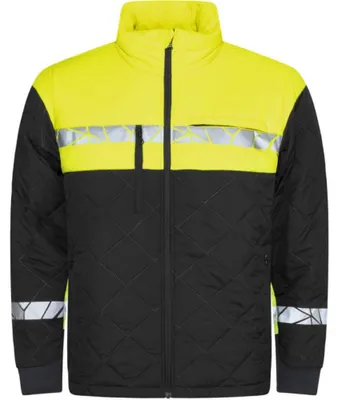 Produktbild von Projob - Jacke für Herren, Leicht ET239 (L) (Schwarz/Gelb)