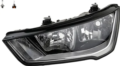 Zdjęcie produktu dla Johns, Reflektory halogenowe pasujące do Audi A1 8X Lewe 15- z LWR z kierunkowskazem. 8XA941003