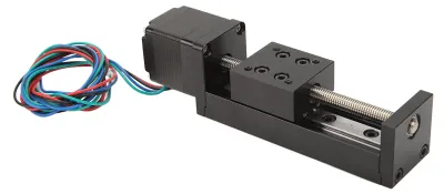 Immagine prodotto di Guida lineare mini, azionamento a scorrimento, piattaforma di movimento a motore passo-passo, corsa 50 mm, componenti per fresatrice CNC fai da te