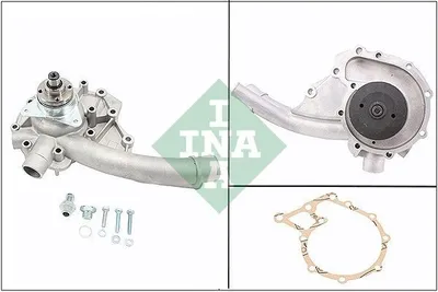Produktbild von INA 538 0243 10 Kühlmittelpumpe Wasserpumpe passend für MERCEDES-BENZ 190 (W201) Stufenheck (W124) W124 T-modell (S124) W124 Coupe (C124)