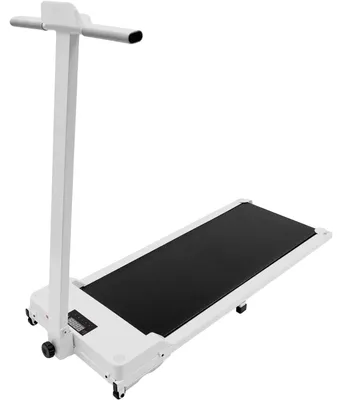Zdjęcie produktu dla Elektryczna bieżnia, konstrukcja 2 w 1, maksymalna nośność 180 kg, BIAŁA