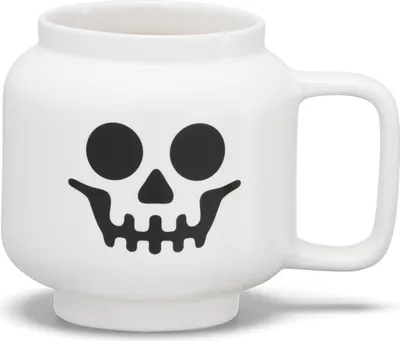 Obrázok produktu pre Room Copenhagen LEGO Ceramic Mug White Skeleton, Small (Grey-Green)