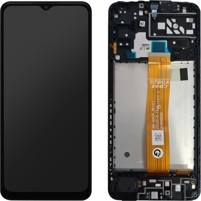 Obrázek produktu pro Kompletní sada pro Samsung A04s LCD displej + dotykové sklo + kryt - černý