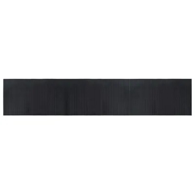 Obrázek produktu pro Koberec obdélníkový černý 60 x 300 cm bambus