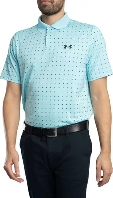 Produktbild von Under Armour Golf Matchplay bedrucktes Poloshirt, Blau M