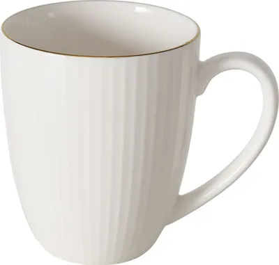Obrázek produktu pro Porcelánový hrnek, bílý, 400 ml