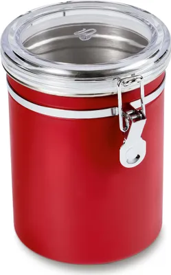Produktbild von Tchibo Aromadose, Kaffeedose, 500g Füllvolumen, aromadicht, Edelstahl, Rot