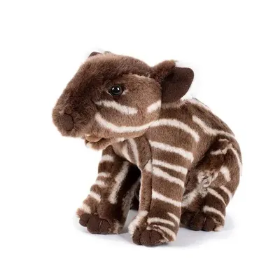 Produktbild von Plüschtier Baby Flachlandtapir, ca. 20 cm lang, Stofftier Stofftiere Kuscheltier Tapir Tier Tiere