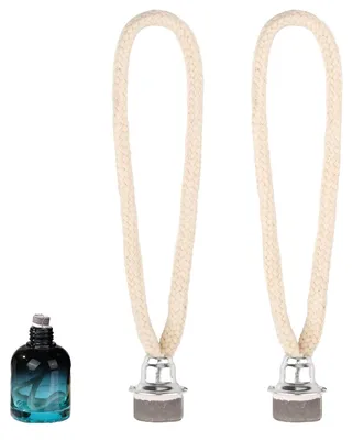 2 Dochte für Öllampen, katalytischer Brenner, Aromatherapie