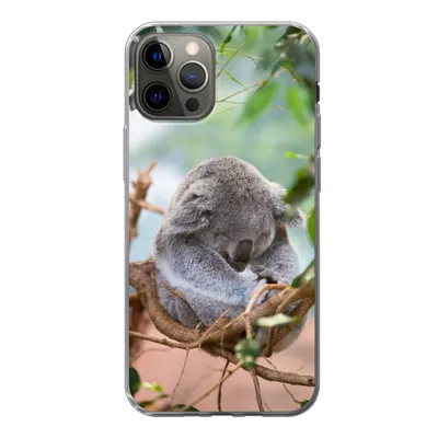 Produktbild von MuchoWow® Handyhülle Schutzhülle Hülle für iPhone 13 Pro Koala - Äste - Schlaf - Kinder - Jungen - Mädchen Silikon Softcase Handy Hülle - Handy-Tasche