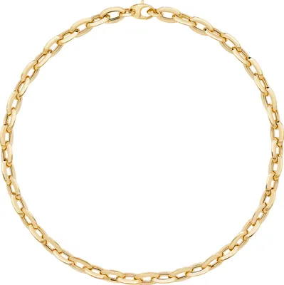 Produktbild von Edle 9 Karat (375) Gold Damen - Halskette - 43cm*6mm, 13 Gramm; TRS20865