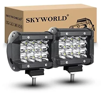Zdjęcie produktu dla Reflektor LED samochodowy 36 w 12/24 v roboczy do ciężarówki 2 szt.