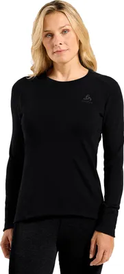 Immagine prodotto di Koszulka damska Odlo BL TOP crew neck l/s MERINO 260 roz. S Czarna