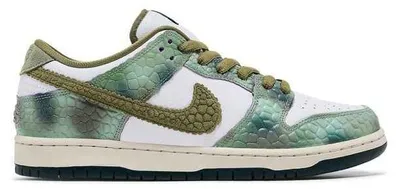 Produktbild von Nike SB Dunk Low "White Pacific Moss / Alexis Sablone Chameleon" HJ3386-300, Größe: 44,5