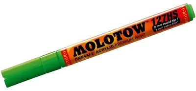 Obrázok produktu pre Molotow akrylový popisovač ONE4ALL ACRYLIC 127HS 2 mm, č. 222, KACAO77 zelený
