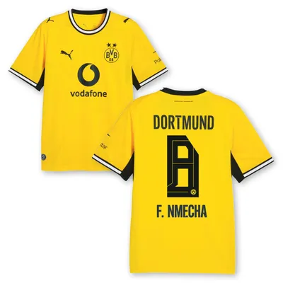 Produktbild von BVB Heimtrikot Kinder Saison 2026/27 Flock: F. Nmecha - Größe: 152