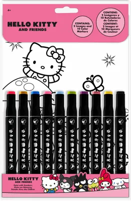 Immagine prodotto di Libro dei numeri di Hello Kitty da colorare per bambini