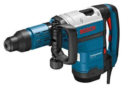Zdjęcie produktu dla Bosch GSH 7 VC, Czarny, Niebieski, 13 J, 9,5 m/s², 1500 W, 115 mm, 540 mm
