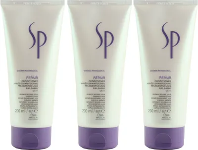 Produktbild von Wella SP Repair 3 x 200 ml Conditioner Set