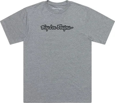 Produktbild von Troy Lee Designs T-Shirt, Signature, gray heather, L