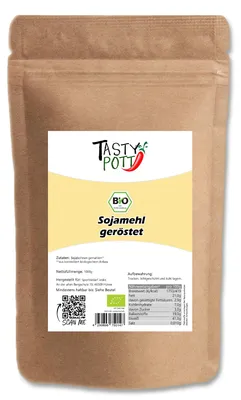 Produktbild von Tasty Pott  Sojamehl geröstet - ab 1000g