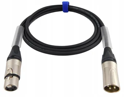 Image de Electric Sound Kabel mikrofonowy symetryczny XLR 1m