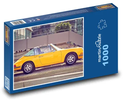 Obrázok produktu pre Puzzle 1000 Žltý Kabriolet Porsche - martinpuzzle