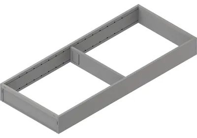 Produktbild von BLUM AMBIA-LINE Schubkastenrahmen breit 200mm, NL500mm, Stahl indiumgrau matt
