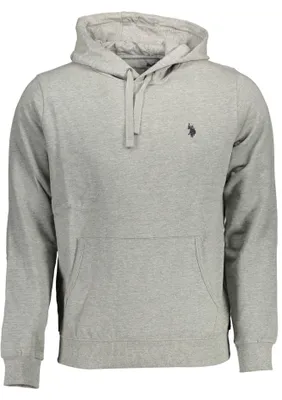 Produktbild von U.S. POLO Herren Kapuzen-Sweatshirt Grau 63012-53223_GRIGIO_188 : Größe - XL Größe: XL