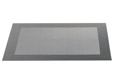 Produktbild von ASA Selection PVS-Tischset in Grau mit gewebtem Rand, 33 x 46cm