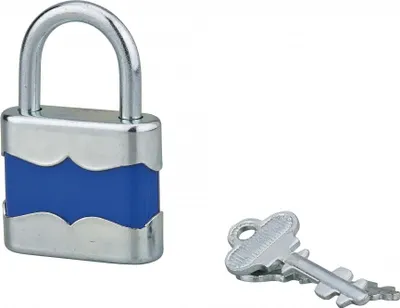 Image de Cadenas à clé COUNTRY, 35mm, anse acier zingué, 2 clés - THIRARD
