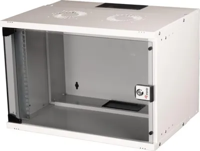Productafbeelding van Equip EWM-07-5440-G, wandbehuizing, 19", 07U, 540x400mm, glazen deur, grijs