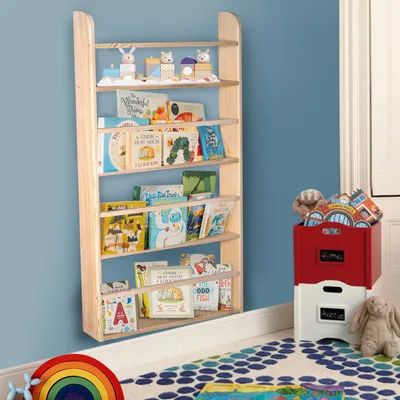 Image de Skye Decor, BLTYZ-AKTV033 , bibliothèque, chêne, 100 % BOIS DE PIN MASSIF, 120 x 50 x 8 cm