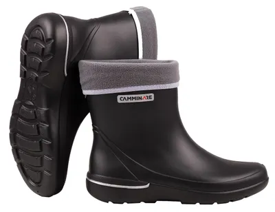 Produktbild von Camminare ROMA Gefüttert Gummistiefel schwarz, ultraleicht 38