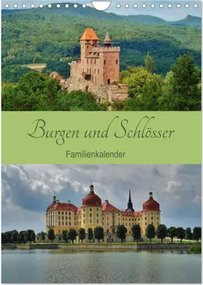 Produktbild von Burgen und Schlösser - Familienkalender (Wandkalender 2025 DIN A4 hoch), CALVENDO Monatskalender