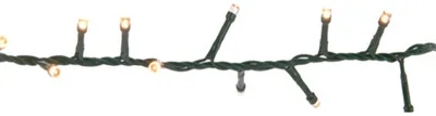 Lichterkette 1250 LEDs extra warmweiß 25 m Timer