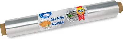 Produktbild von 1x Alufolie robuste Qualität 44 cm x 150 m 11 my einzeln verpackt