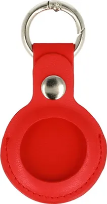 Produktbild von Case für AirTag Schutz Hülle Cover Schlüsselanhänger Apple AirTag Cover Case Tracker Tasche Rot