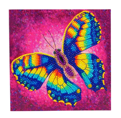 Produktbild von Diamond Painting "Crystal Art Card", 18 x 18 cm Change